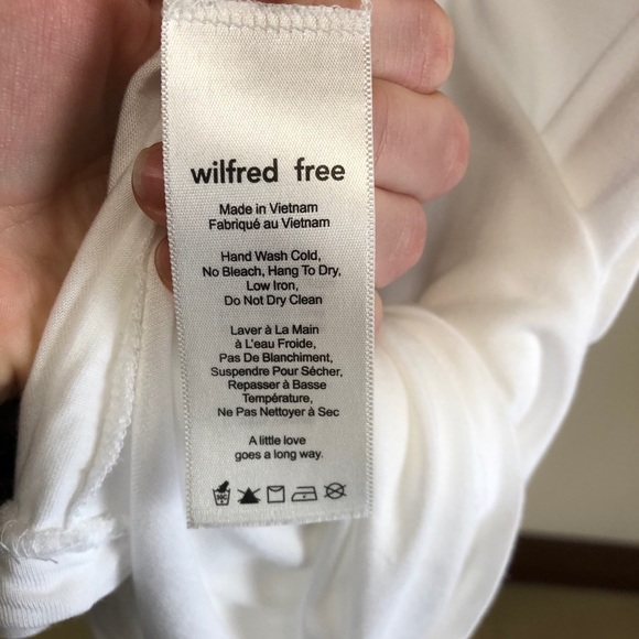 Aritzia Wilfred White Swing Tank Top - Picture 5 of 6